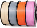 iSANMATE ASA 3D Printer Filament Bundle 4KG, UV & Weather Resistant 3D Printer by iSANMATE