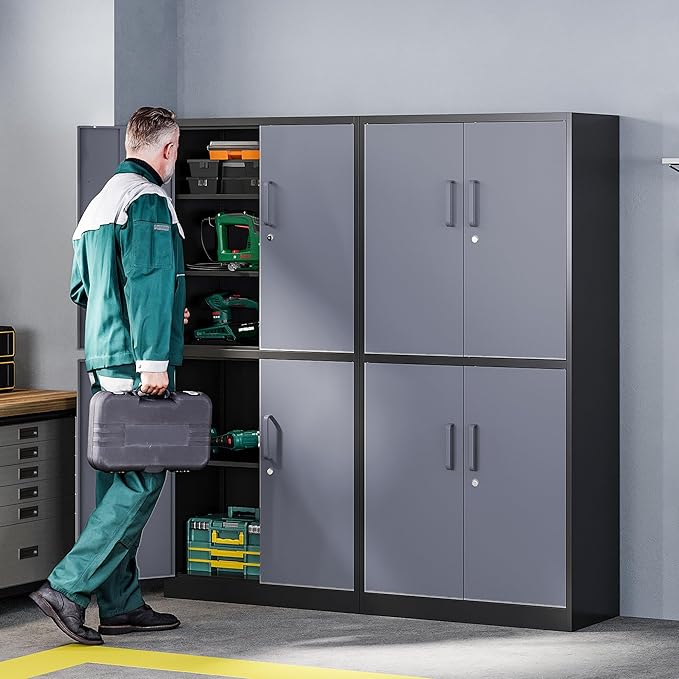 Letaya Metal Storage Cabinets - Image 2