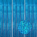 3 Pack Foil Fringe Backdrop by DECOCKRAT