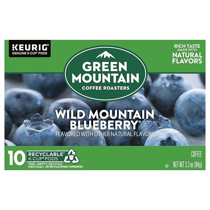 Green Mountain Coffee Roasters, Wild Mountain Blueberry Coffee, 3.3 Ounce by GreenMountainCoffeeRoasters