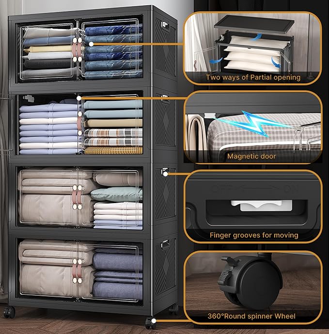480Qt Stackable Storage Bins - Image 4