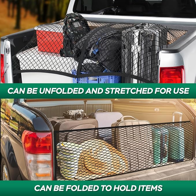 Heavy Duty Cargo Net for Pickup Truck Bed - Image 7