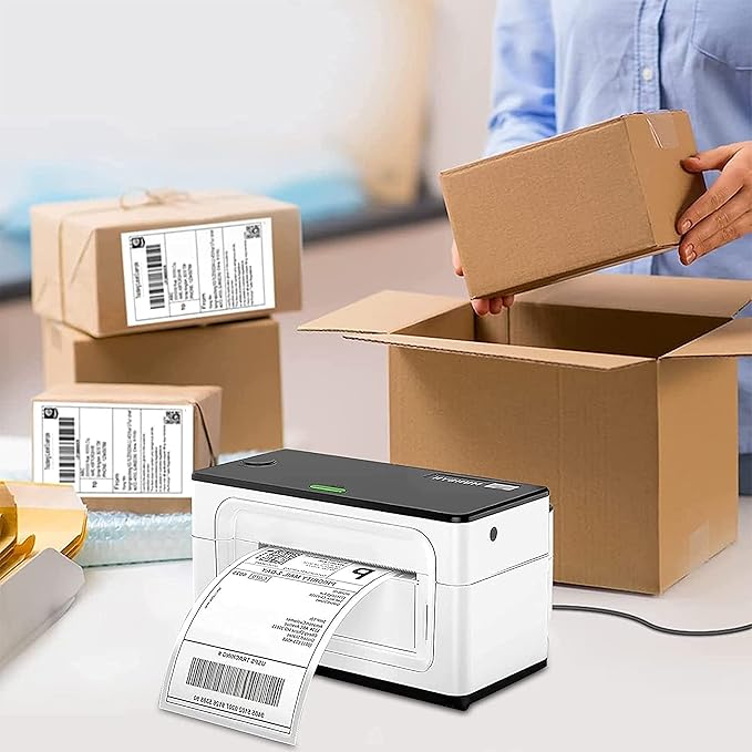 RyhamPaper 4" x 6" Fanfold Direct Thermal Labels - Image 2