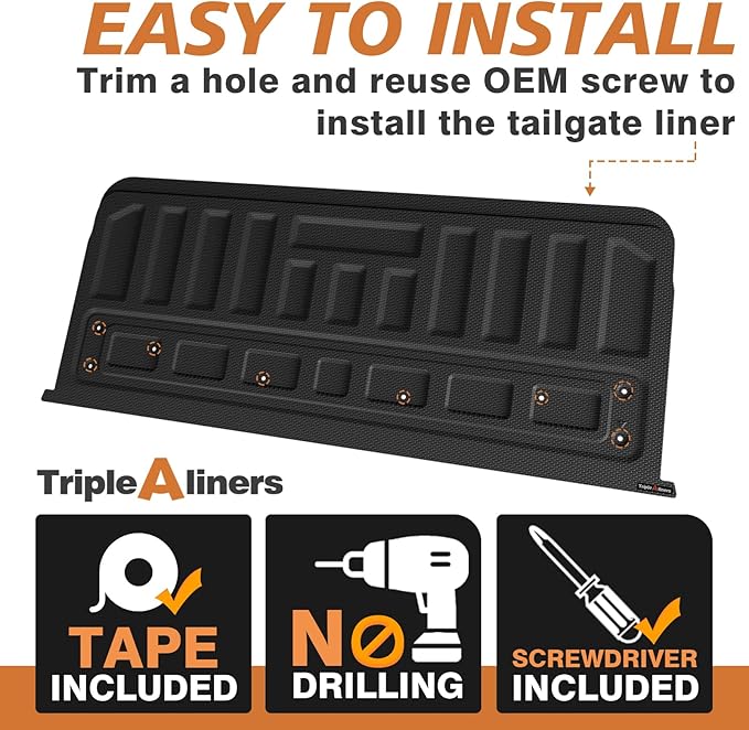TripleAliners Tailgate Mat Compatible - Image 3