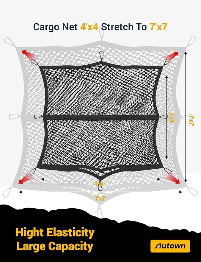 Cargo Net for Pickup Truck Bed - Image 3