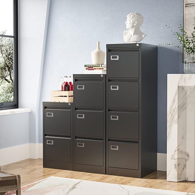 4 Drawer File Cabinet, Filing Cabinets - Image 8