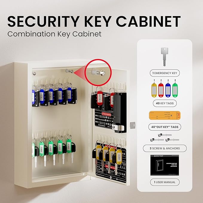 Grimtron 40 Keys Electronic Key Lock Box - Image 3