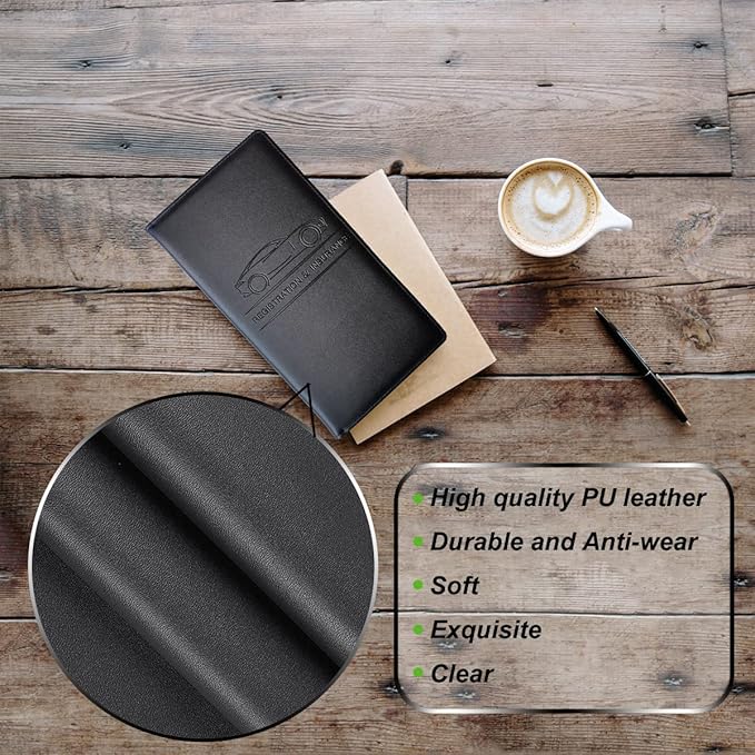 Premium Car Registration and Insurance Holder, Glove Box Organizer Makes Your - Image 3