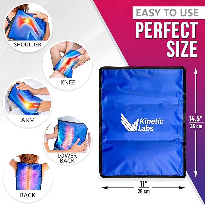 Large Ice Packs for Injuries Reusable - Image 2