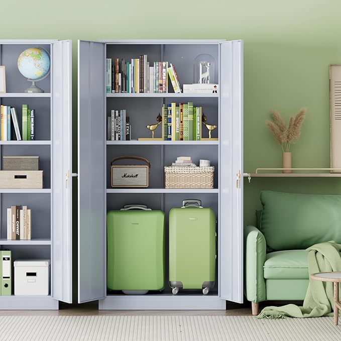 INTERGREAT Metal Storage Cabinet, Locking Tool Cabinets - Image 8