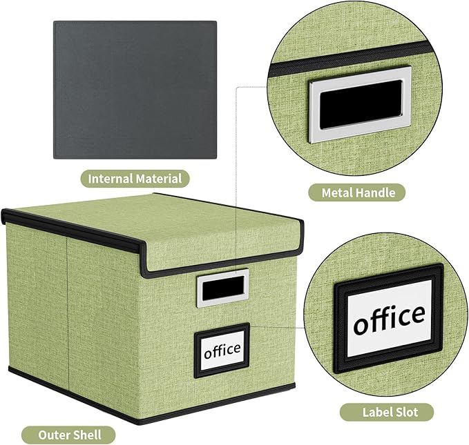 Huolewa File Organizer Boxes - Image 4