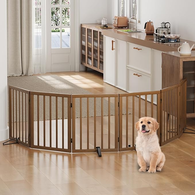 Freestanding Foldable Dog Gate - Image 2