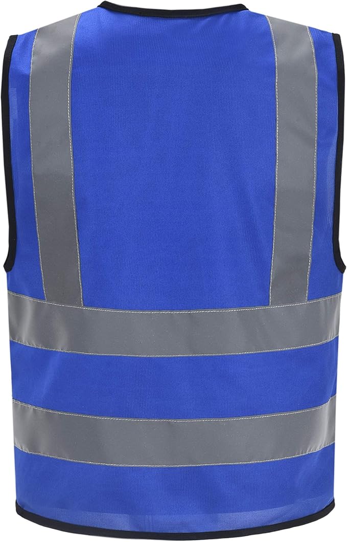 AYKRM 12 colour High visibility viz vest hi vis viz reflective work - Image 3
