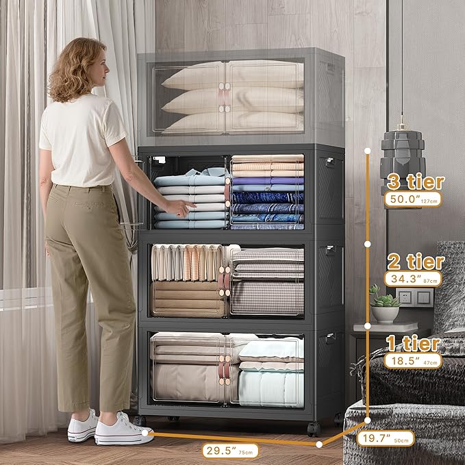 960Qt Stackable Storage Bins - Image 2