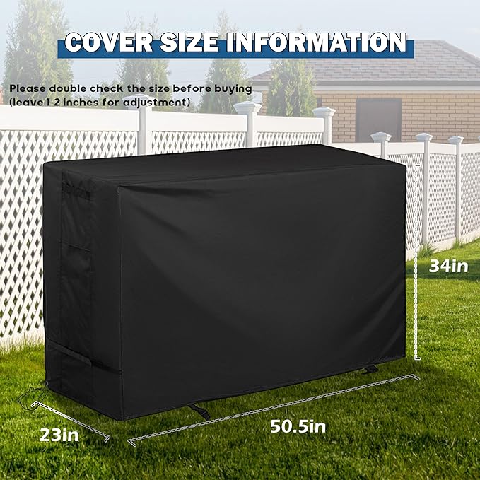 Griddle Cover for Blackstone 1819 Griddle and Charcoal Combo, Grill Cover for - Image 7