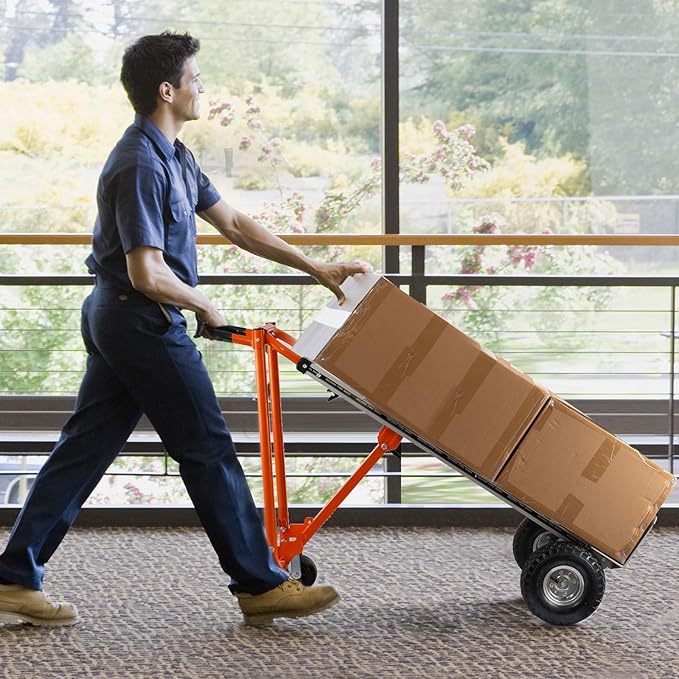 3in1 Convertible Hand Truck, Aluminum Hand Trucks 880 lb Capacity, Utility - Image 9