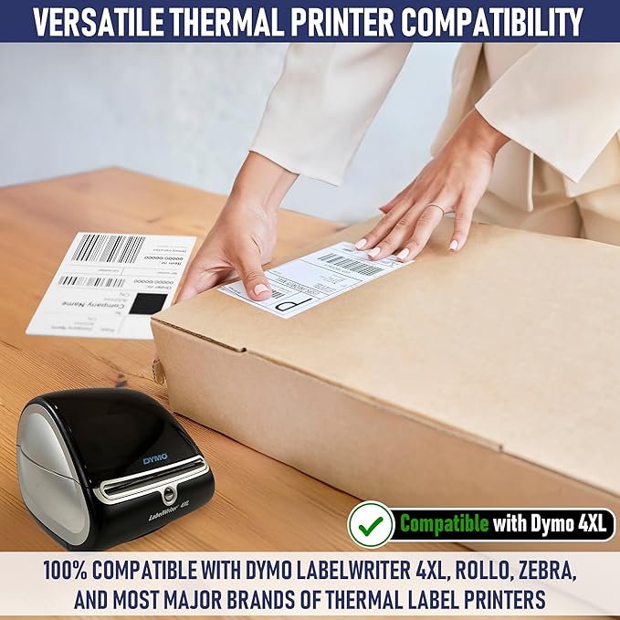 Dasher Products Thermal Shipping Labels Compatible - Image 7