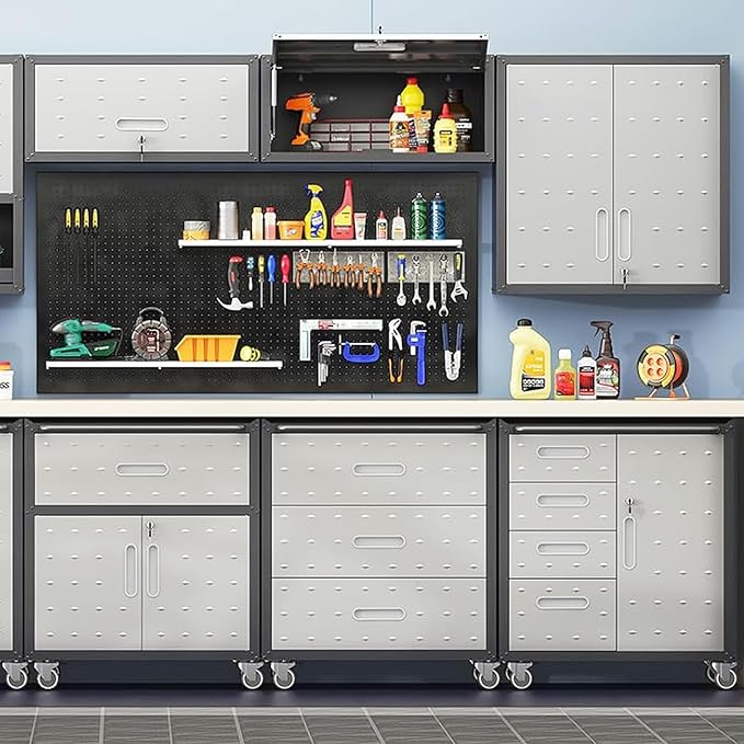 Metal Garage Storage Cabinet - Image 6