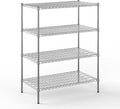 24" Deep x 42" Wide x 54" Height Wire Shelving Kit | 4-Tier | NSF Commercial by Regal+Altair
