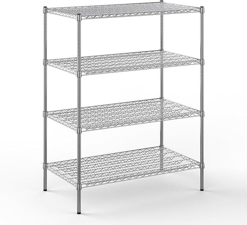 24" Deep x 42" Wide x 54" Height Wire Shelving Kit | 4-Tier | NSF Commercial by Regal+Altair