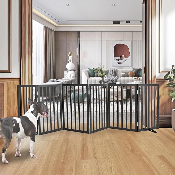 ZJSF Freestanding Indoor Dog Gate by ZJSF