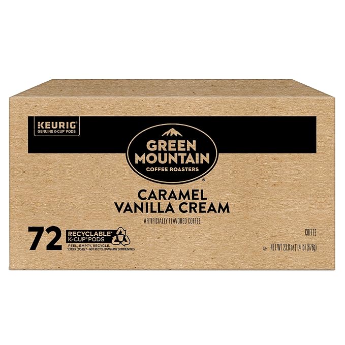 Green Mountain Coffee Roasters Caramel Vanilla Cream Keurig Single-Serve K-Cup - Image 10