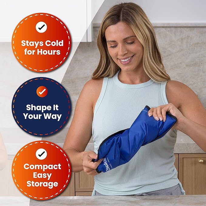 Gel Soft Flexible Ice Pack for Injuries Reusable - Image 5