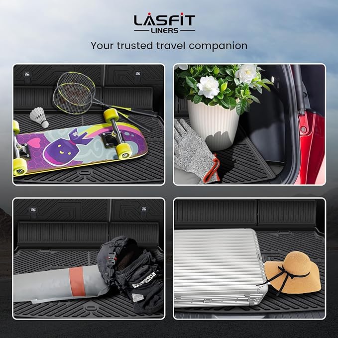 LASFIT Cargo Mat with Backrest Mat - Image 8