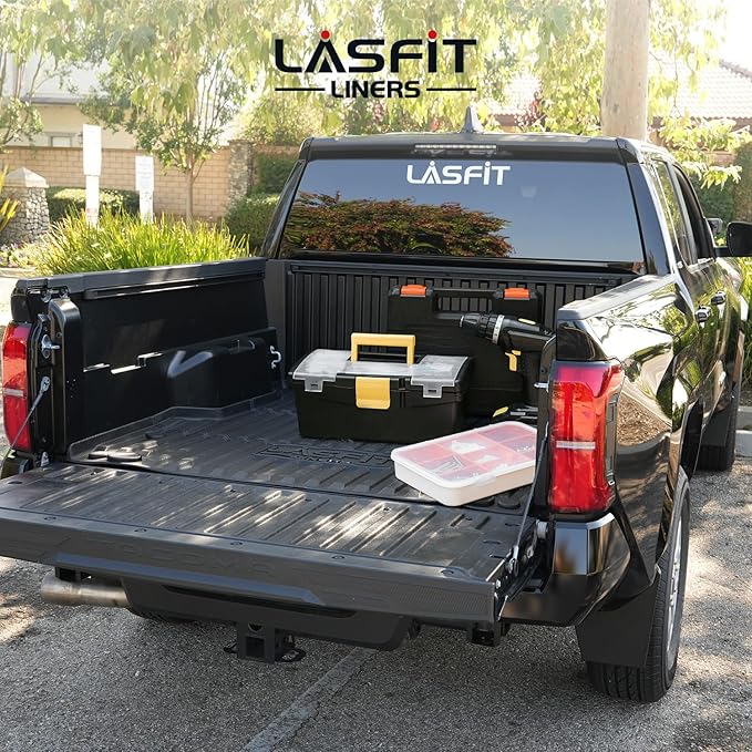LASFIT Bed Mat for Toyota 2024-2026 Tacoma Truck Bed, All Weather 6ft Car Bed - Image 9
