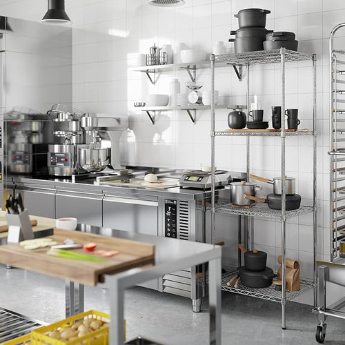 21" Deep x 24" Wide x 74" Height Wire Shelving Kit | 4-Tier | NSF Commercial - Image 2