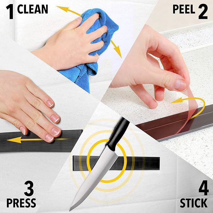 Adhesive Magnetic Strip for Knives Kitchen - Image 4
