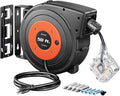 DEWENWILS 50 FT Retractable Extension Cord Reel by DEWENWILS