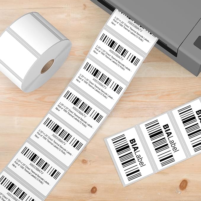 12 Rolls 2.25" X 1.25" Thermal Printer Labels, 1000/Roll - Image 5