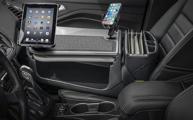 AutoExec AE-GMCD-PI-PM-TAB-GT GripMaster Car Desk - Image 2