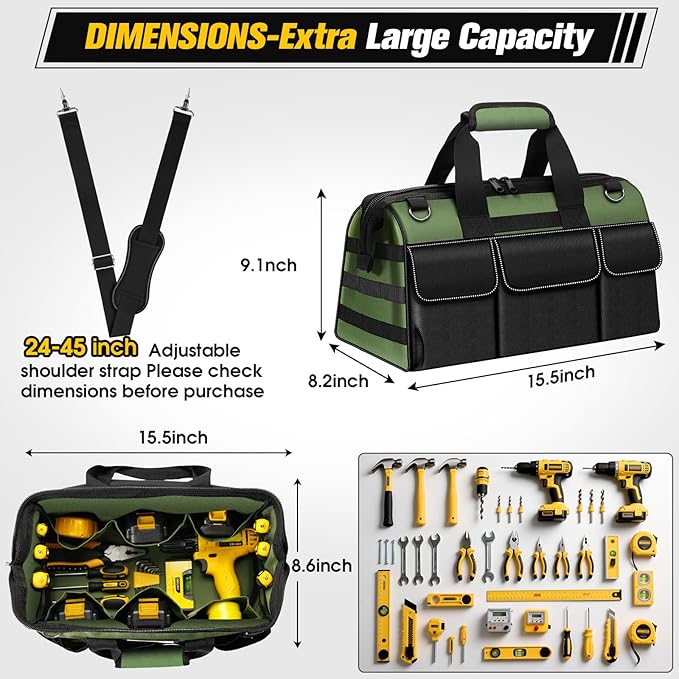 Heavy Duty Tool Bag 16-Inch - Image 2