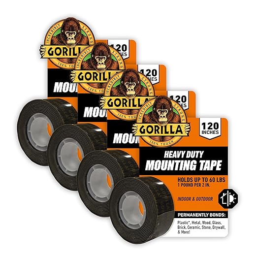 Gorilla Heavy Duty Double Sided Mounting Tape by Gorilla