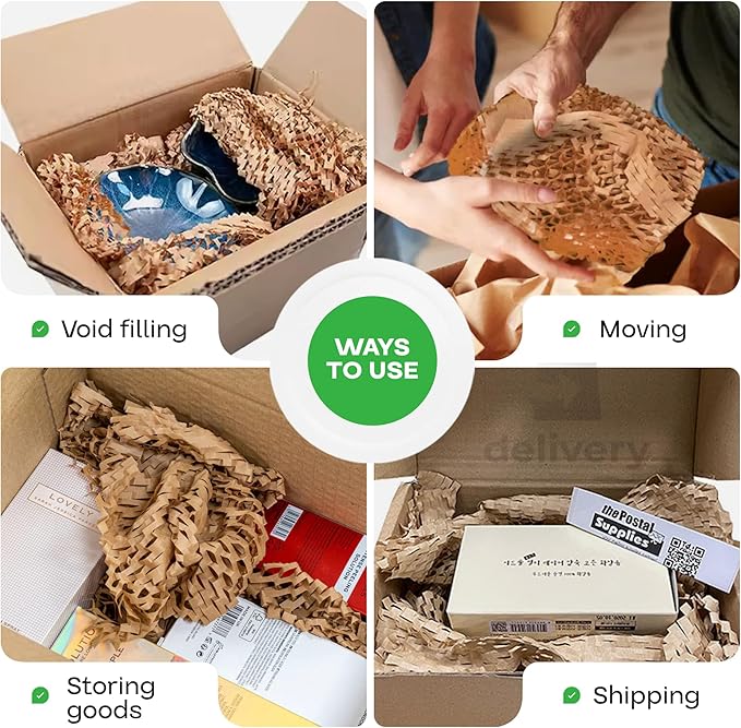 IDL Packaging HexaFil Honeycomb Packing Kraft Paper 15" x 840' in - Image 5