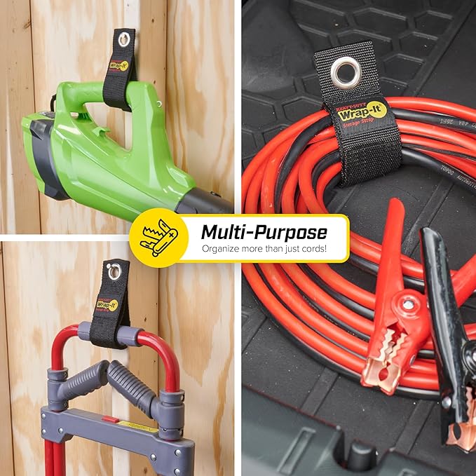 Heavy-Duty Wrap-It Storage Straps, 13-inch - Image 5