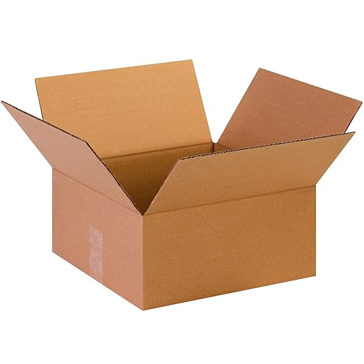 TAPE LOGIC 13 x 13 x 6 Corrugated Cardboard Boxes, Flat 13"L x 13"W x 6"H by TapeLogic