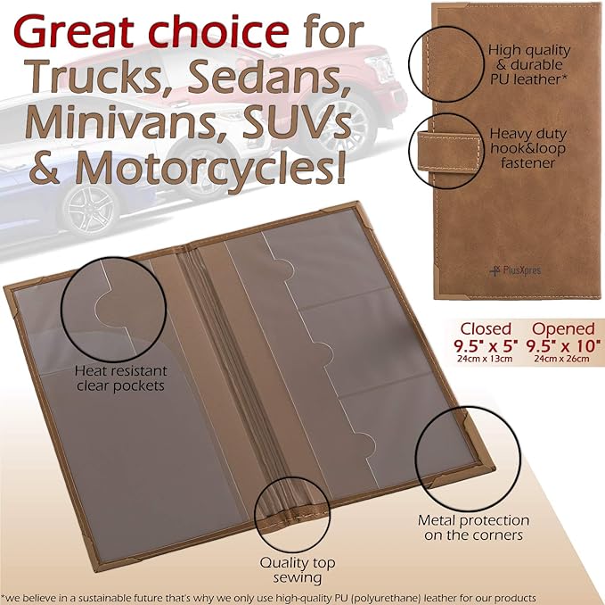 Auto Insurance and Registration Card Holder - Image 5