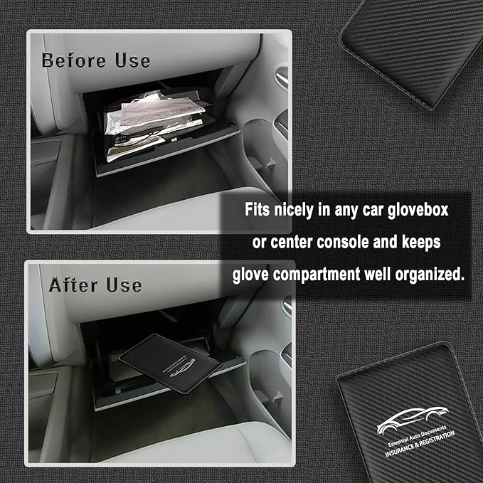 Car Insurance and Registration Card Holder | - Image 3