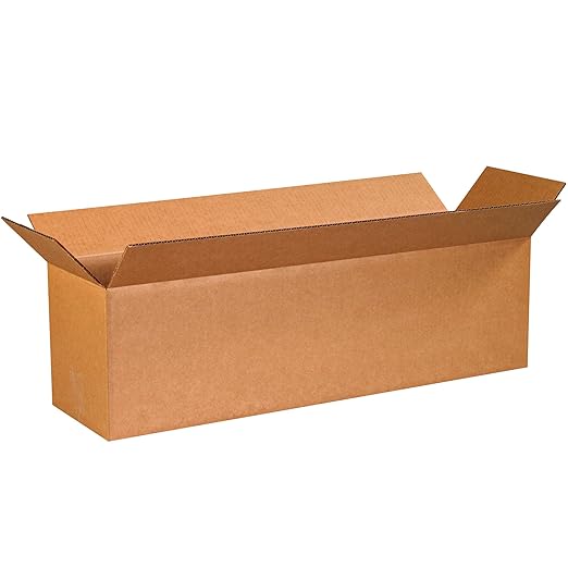 BOX USA Shipping Boxes 28"L x 8"W x 8"H 25-Pack Long Corrugated Boxes by BOXUSA