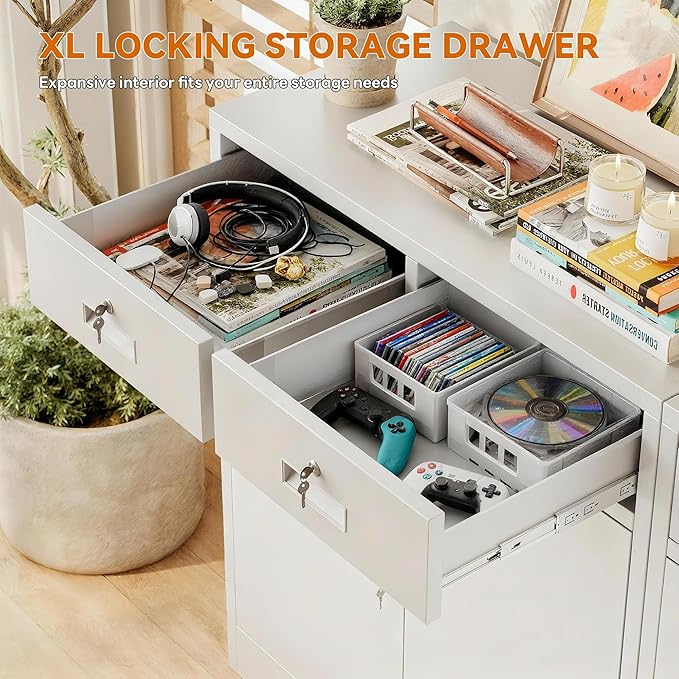 BESFUR Metal Storage Cabinet - Image 4