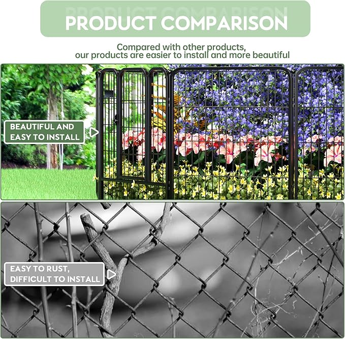 ZXMOTO Outdoor Garden Fence - Image 5