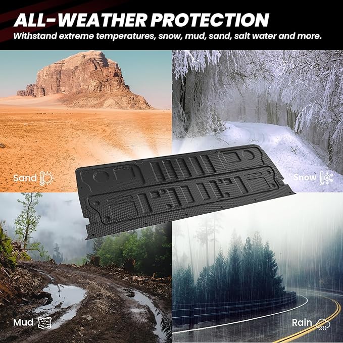 LASFIT Truck Tailgate Mat for Ford Super Duty F250 F350 F450 2026 2025 2024 - Image 6