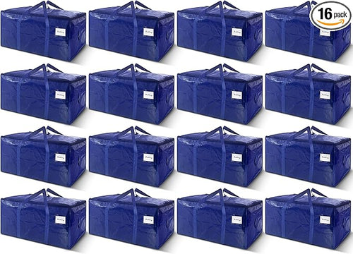 16 Pack Extra Heavy Duty Large Moving Bags by WTREE
