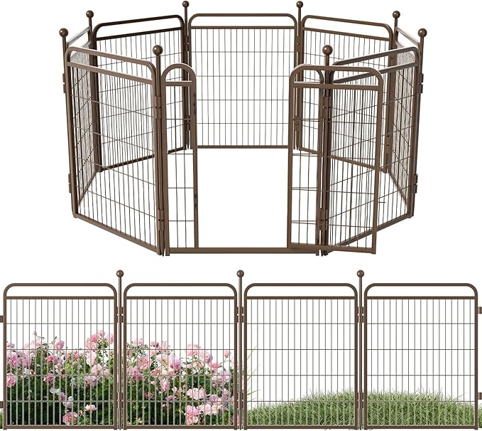32 in Decorative Garden Fence Outdoor by GardnerPet