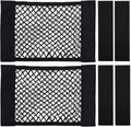 Universal Mesh Cargo Net Storage Net Wall Sticker Organizer Pouch Bag Storage by DIMIK
