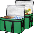 Bodaon 2-Pack Insulated Food Delivery Bag, XXXL Grocery Shopping/Catering/Bags by Bodaon