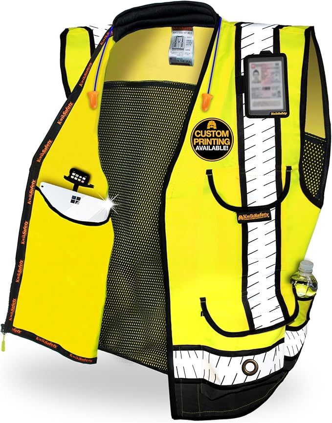 KwikSafety - Charlotte, NC - GODFATHER Safety Vest ANSI OSHA by KwikSafety